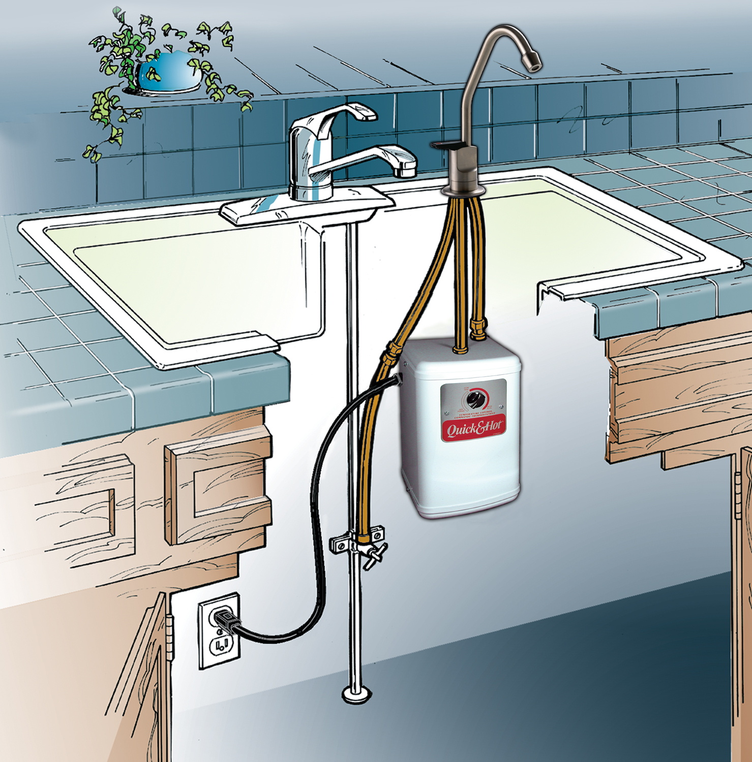 James Dulley: Sink-mounted hot water dispensers provide hot water instantly